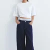 Kurzarm-T-Shirt in Boxy-Passform