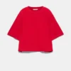 Kurzarm-T-Shirt in Boxy-Passform