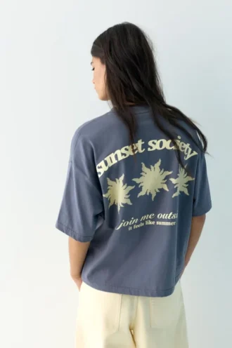 Kurzarm-T-Shirt mit Grafik