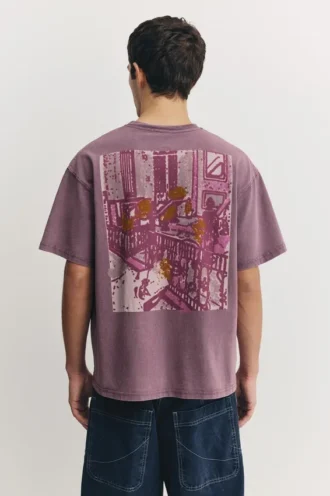 Kurzarm-T-Shirt mit Grafik