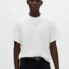 Kurzarm-T-Shirt mit Slogan Kurzarm-T-Shirt mit Slogan