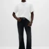 Kurzarm-T-Shirt mit Slogan Kurzarm-T-Shirt mit Slogan
