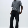 Kurzarm-T-Shirt mit Slogan Kurzarm-T-Shirt mit Slogan