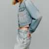 Kurze Jeansjacke