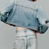 Kurze Jeansjacke