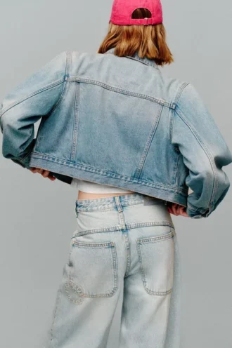 Kurze Jeansjacke