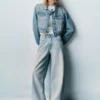 Kurze Jeansjacke