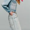 Kurze Jeansjacke