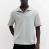 Kurzärmeliges Interlock-Poloshirt