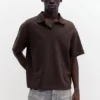 Kurzärmeliges Interlock-Poloshirt