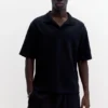 Kurzärmeliges Interlock-Poloshirt