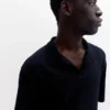 Kurzärmeliges Interlock-Poloshirt