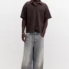 Kurzärmeliges Interlock-Poloshirt