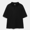 Kurzärmeliges Interlock-Poloshirt
