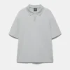Kurzärmeliges Interlock-Poloshirt