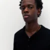 Kurzärmeliges Strick-Poloshirt Kurzärmeliges Strick-Poloshirt