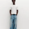 Kurzärmeliges Strick-Poloshirt