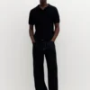 Kurzärmeliges Strick-Poloshirt Kurzärmeliges Strick-Poloshirt