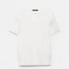 Kurzärmeliges Strick-Poloshirt