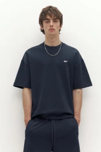 Kurzärmeliges Sweatshirt mit Logo