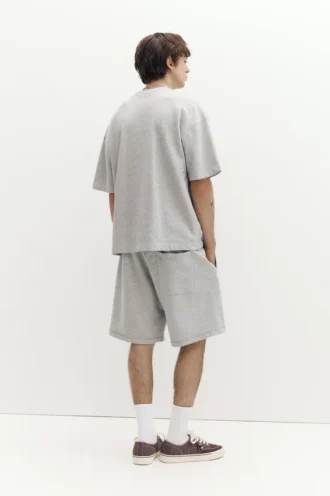 Kurzärmeliges Sweatshirt mit Logo