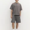 Kurzärmeliges Sweatshirt mit Logo