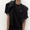 Kurzärmeliges Sweatshirt mit Logo Kurzärmeliges Sweatshirt mit Logo