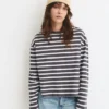 Langarm-T-Shirt in Boxy-Passform Langarm-T-Shirt in Boxy-Passform