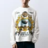 Langarm-T-Shirt mit Grafikdruck