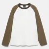 Langarm-T-Shirt mit Raglanärmeln Langarm-T-Shirt mit Raglanärmeln