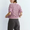 Langarm-T-Shirt mit Streifenmuster Langarm-T-Shirt mit Streifenmuster