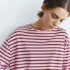 Langarm-T-Shirt mit Streifenmuster Langarm-T-Shirt mit Streifenmuster