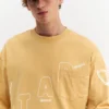 Langarm-T-Shirt mit Tasche Langarm-T-Shirt mit Tasche