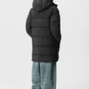 Lange Daunenjacke