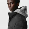 Lange Daunenjacke