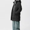 Lange Daunenjacke