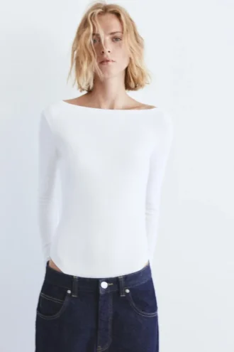 Langärmeliger Body