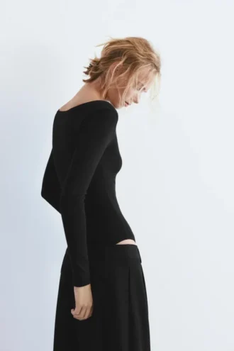 Langärmeliger Body
