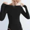 Langärmeliger Body Langärmeliger Body