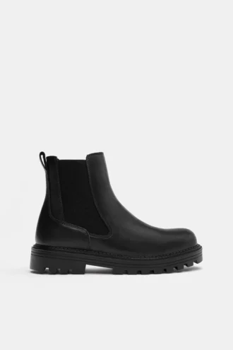 Leder-Chelsea-Stiefel