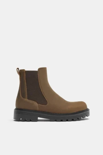 Leder-Chelsea-Stiefel