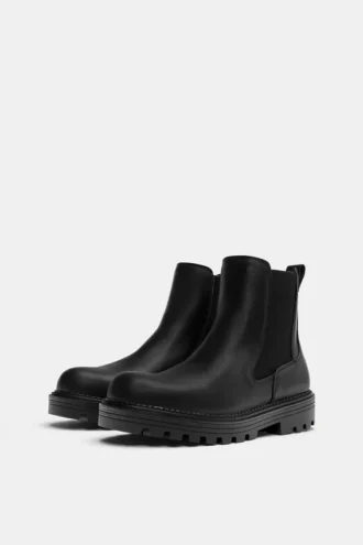 Leder-Chelsea-Stiefel