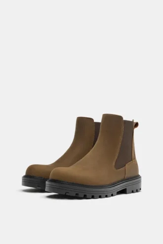 Leder-Chelsea-Stiefel