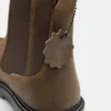 Leder-Chelsea-Stiefel Leder-Chelsea-Stiefel