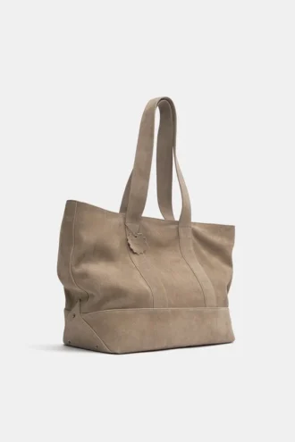 Leder-Einkaufstasche
