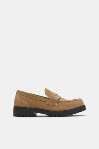 Leder-Loafer