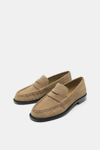 Leder-Loafer