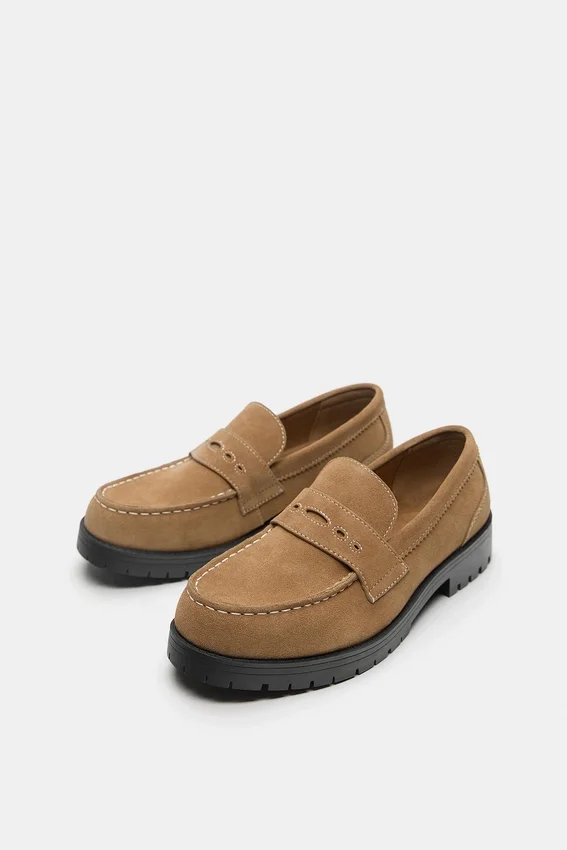 Leder-Loafer Leder-Loafer