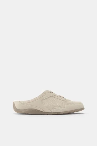 Leder-Slingback-Sneaker