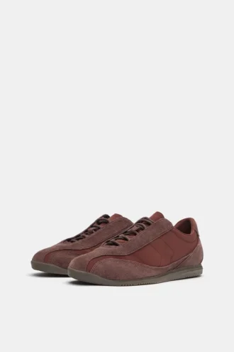 Leder-Sneaker
